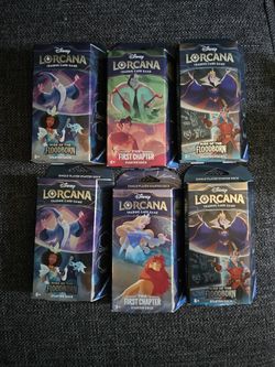 Disney Lorcana Starter Decks Rise Of Floodborn & Chapter 1