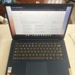 Lenovo Chromebook Slim 3 touchscreen laptop — 14” screen, 64GB