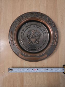 United States Navy Decorative Plate