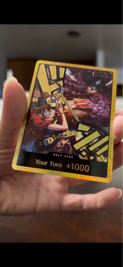 Gold don card. Luffy and Loki