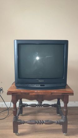 Panasonic Retro Vintage Gaming Tv Television Sony VHS DVD