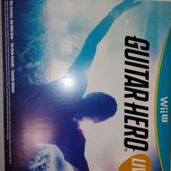 Wii U Guitar Hero Live Used