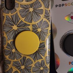 Otterbox Symmetry Pop Case+black Pop Grip Bundle For IPhone Xs Max