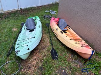 Two ocean frenzy kayaks