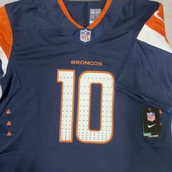 Bo Nix Denver Broncos Jersey And Fan Towel