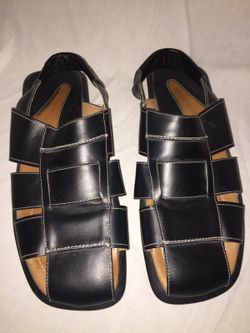 Bacco bucci sport leather sandal size 13