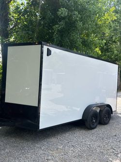 2026 NEW 7X7x16 Enclosed cargo trailer 7k gvwr