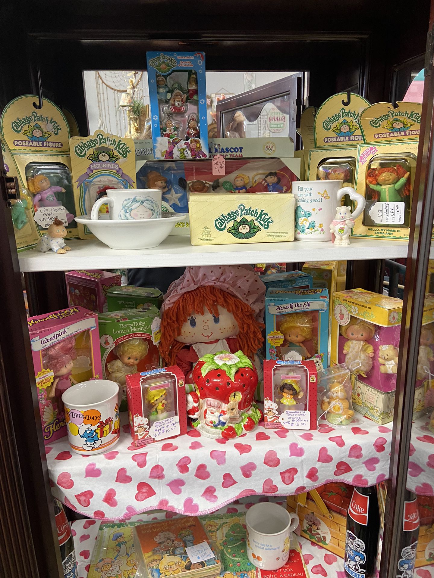 Vintage Cabbage, Patch Kid Items