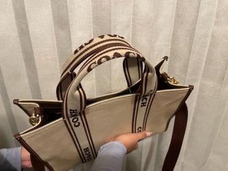 Brown Coach Tote Bag