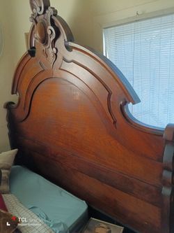 Redwood headboard
