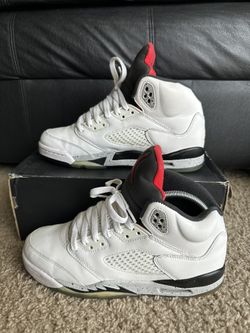 Jordan 5 White Cement