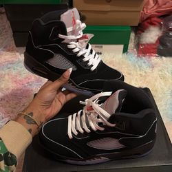 Air Jordan 5 Black Metallic 