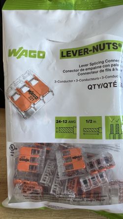 Wago 3-port Lever Nut