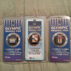 1996 OLYMPIC TRADING PINS 