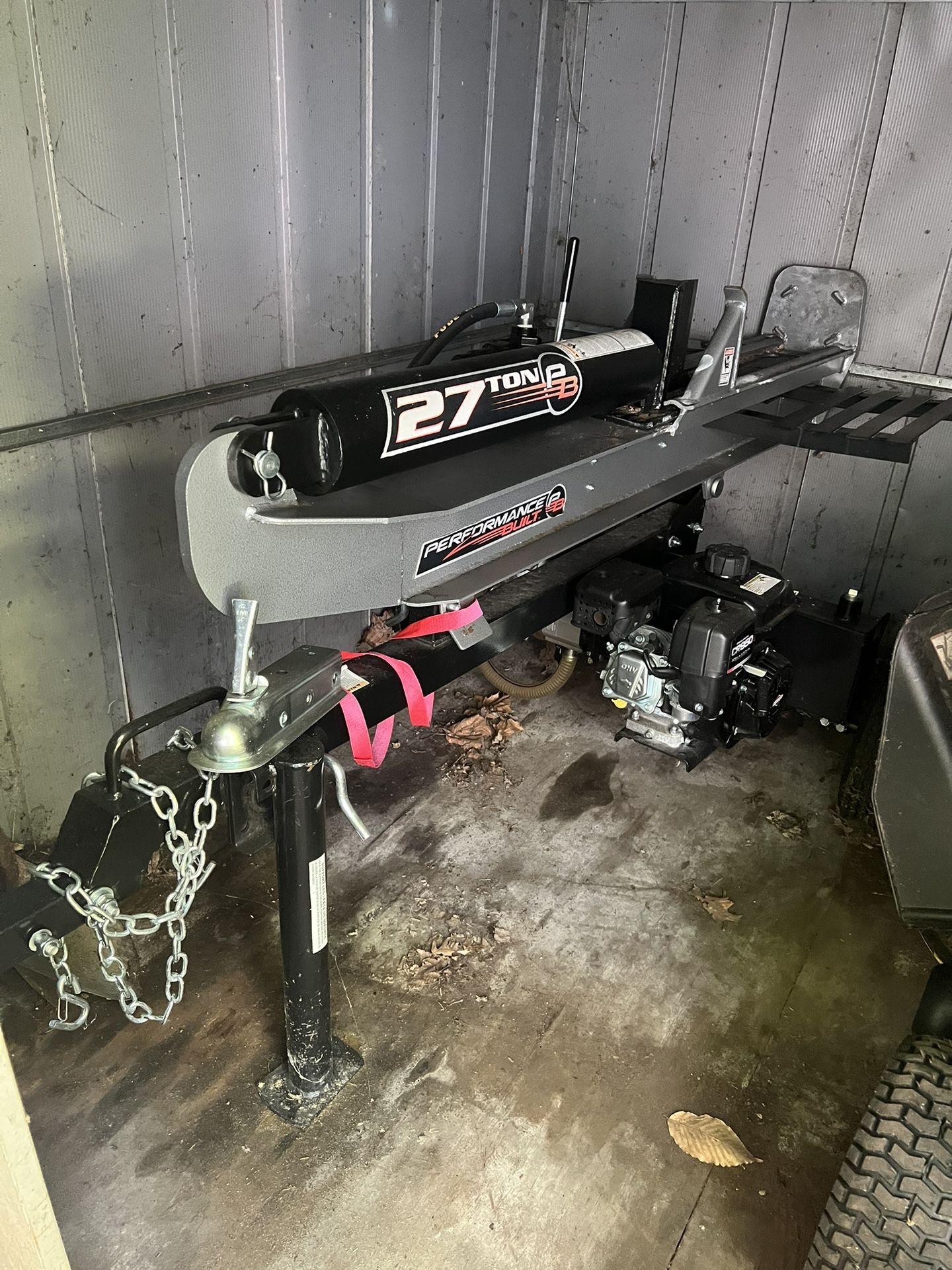 27 Ton Performance Built Log Splitter vertical& Horizontal Used Once