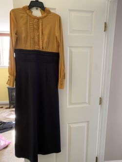 Long sleeve maxi dress euro 40