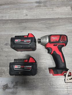 MILWAUKEE M18 XC5.0,,XC3.0 AND IMPACT DRIVER