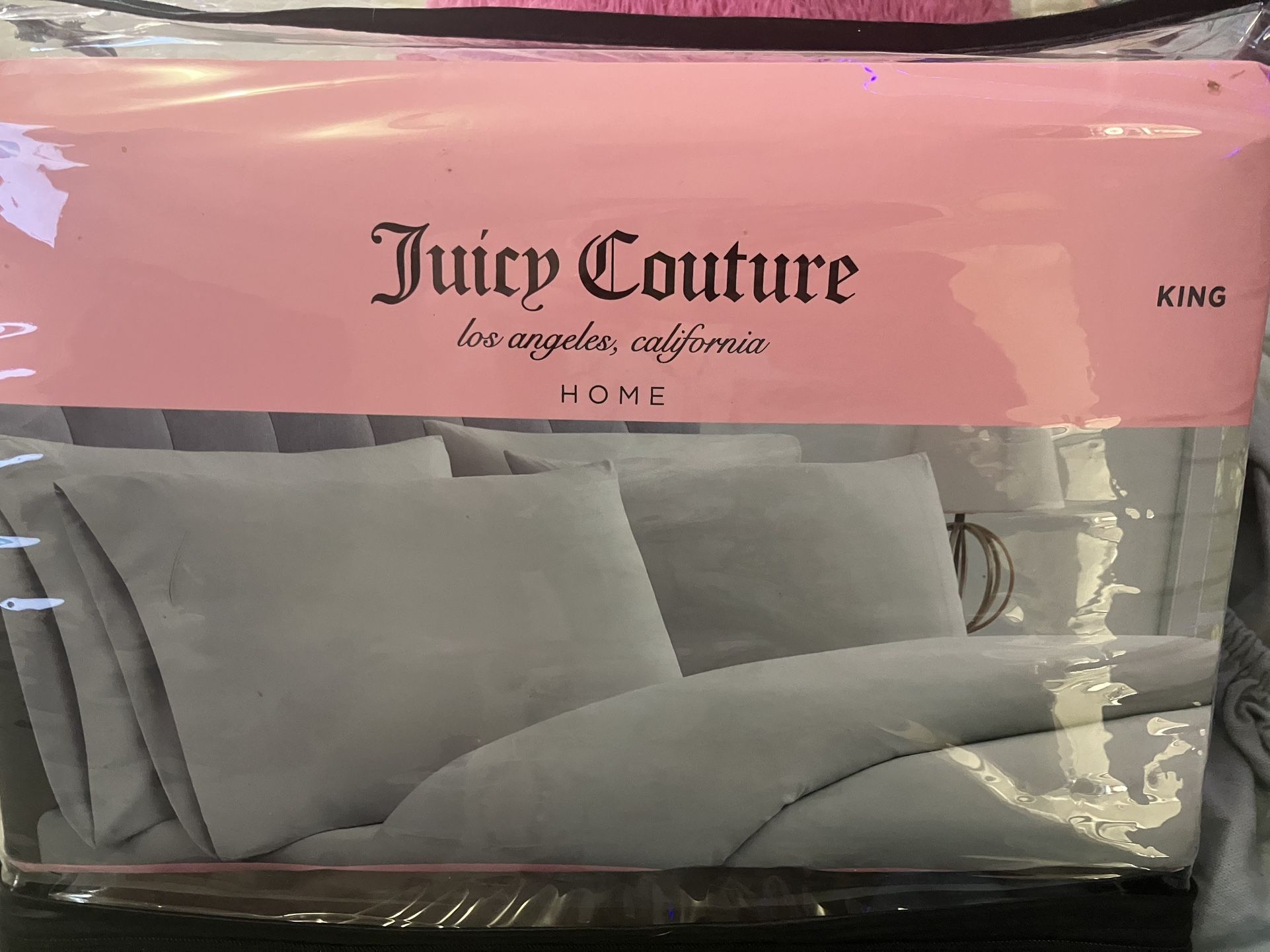 Juicy Couture King Bedsheets