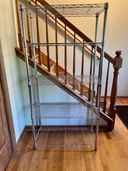 Seville Classics 5-Tier Wire Shelving Unit – Heavy Duty Metal Storage Rack