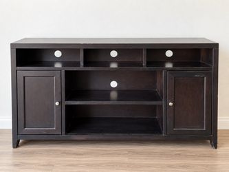 Dark Espresso TV Stand / Media Console – 60” Wide