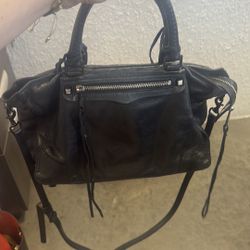 Rebecca Minkoff Black Regan Satchel