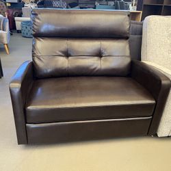 Leather Loveseat Recliner
