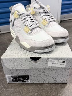 Air Jordan 4 Retro Metallic Gold Size:10wms/Size:8.5Mens