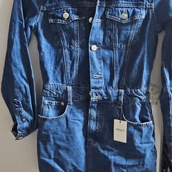 Forever 21 Jean dress NWT