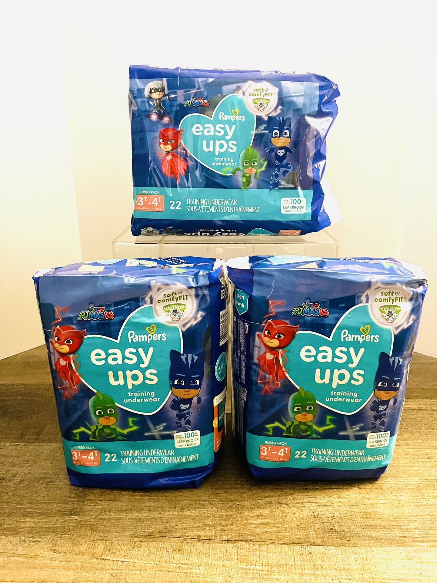 Pampers Easy Ups Training Underwear Diapers Boys 3T-4T