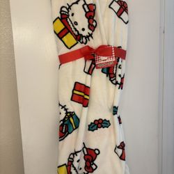 Hello Kitty Christmas Blanket