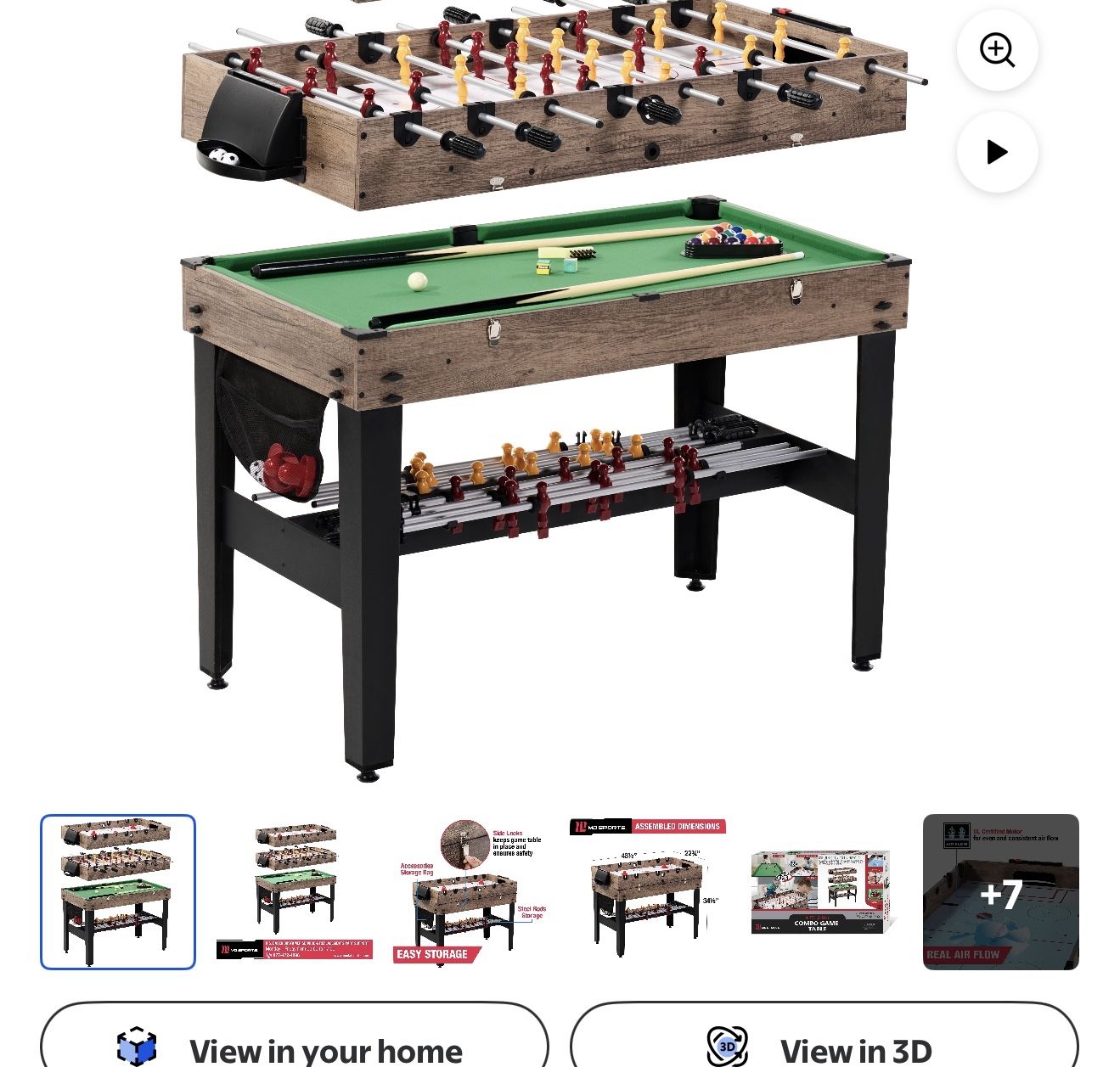 3-in-1 Game Table BRAND NEW IN BOX 