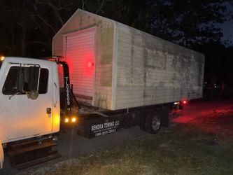 Shed relocated,,,, movemo casita de patio