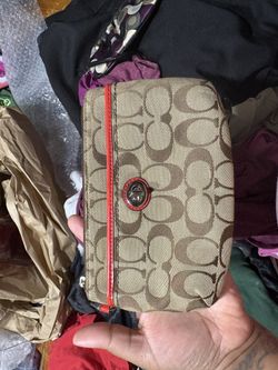 Coach Wristlet - project Due To Wear On Starp