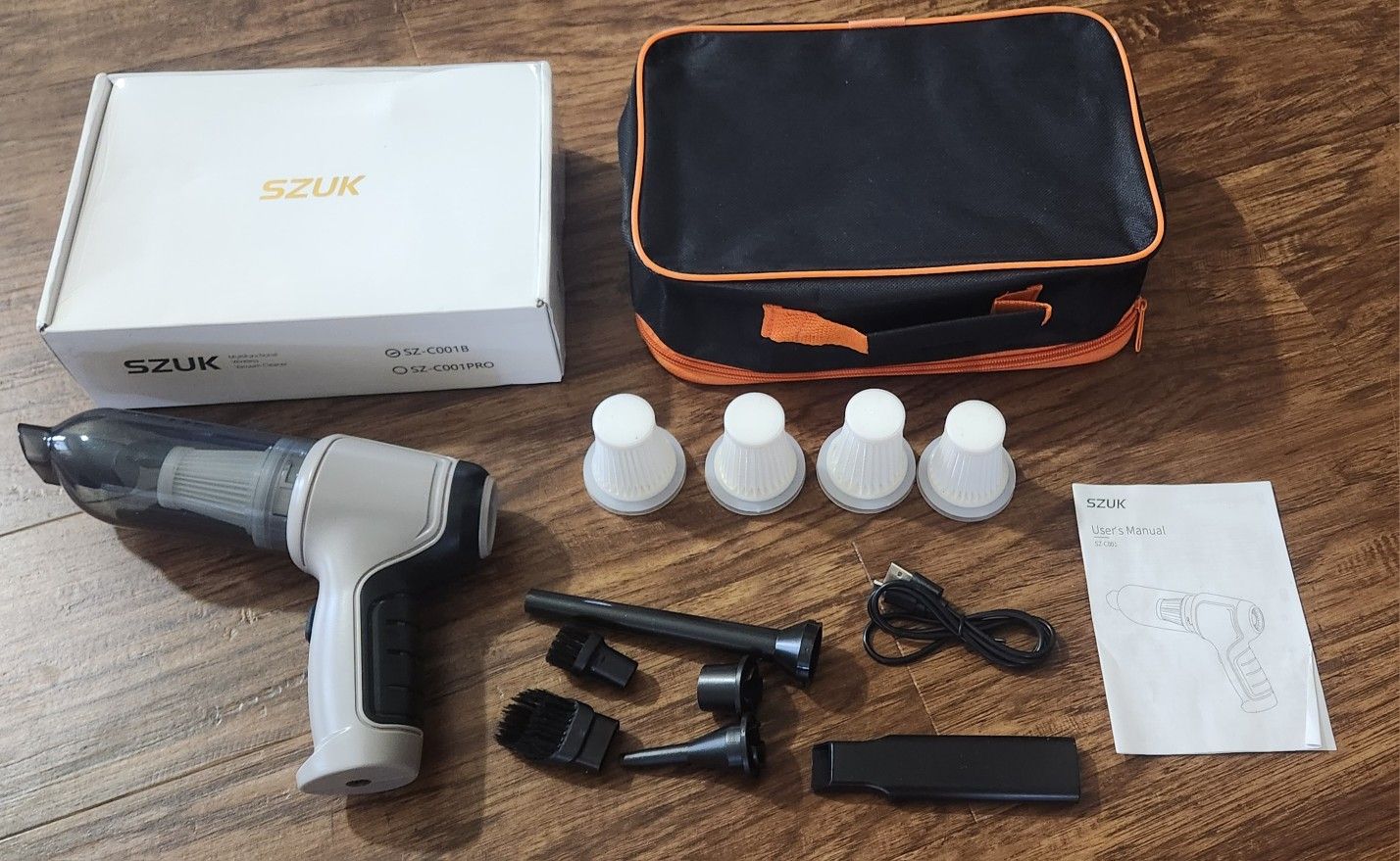 Brand New SZUK Multifunctional Cordless Vacuum Cleaner sz- coo1b