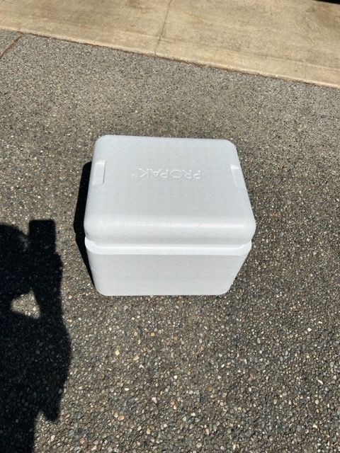 Medical/Food Styrofoam Cooler
