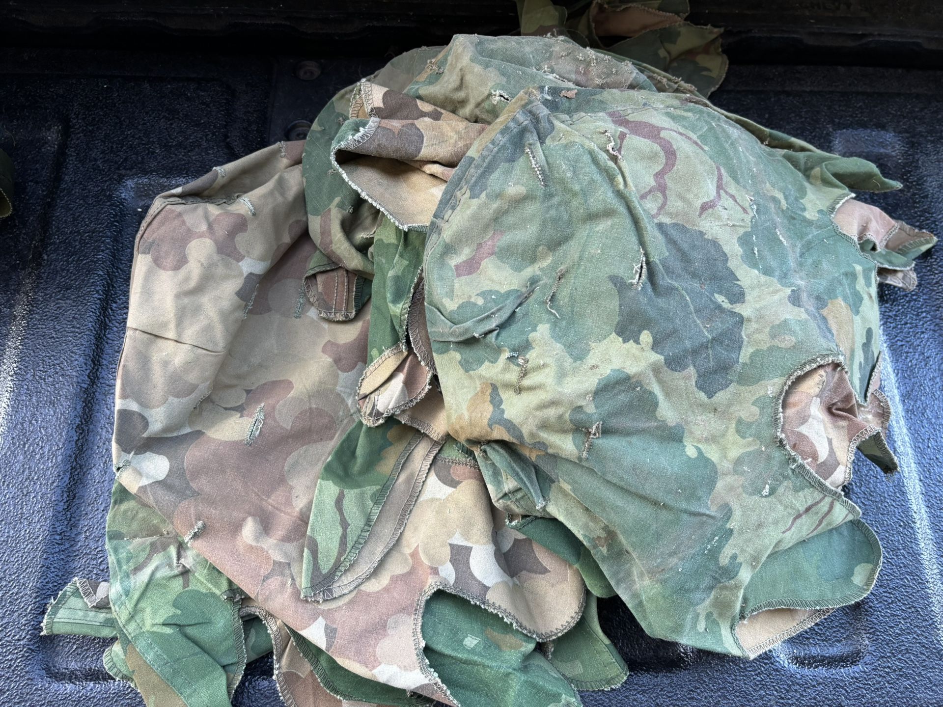 Vietnam Era Vintage Army Camouflage Helmet Covers
