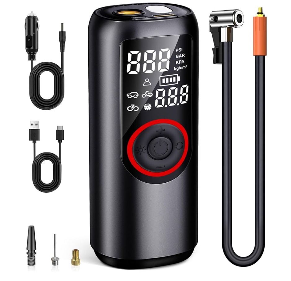 Tire Inflator Portable Air Compressor -150 PSI
