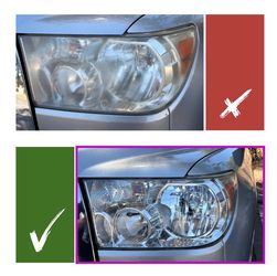 Headlight restore pair