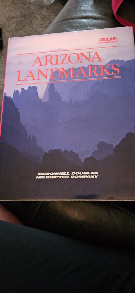 LARGE ARIZONA LANDMARKS BOOK