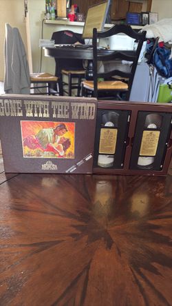 VHS of Gone with the wind for sale