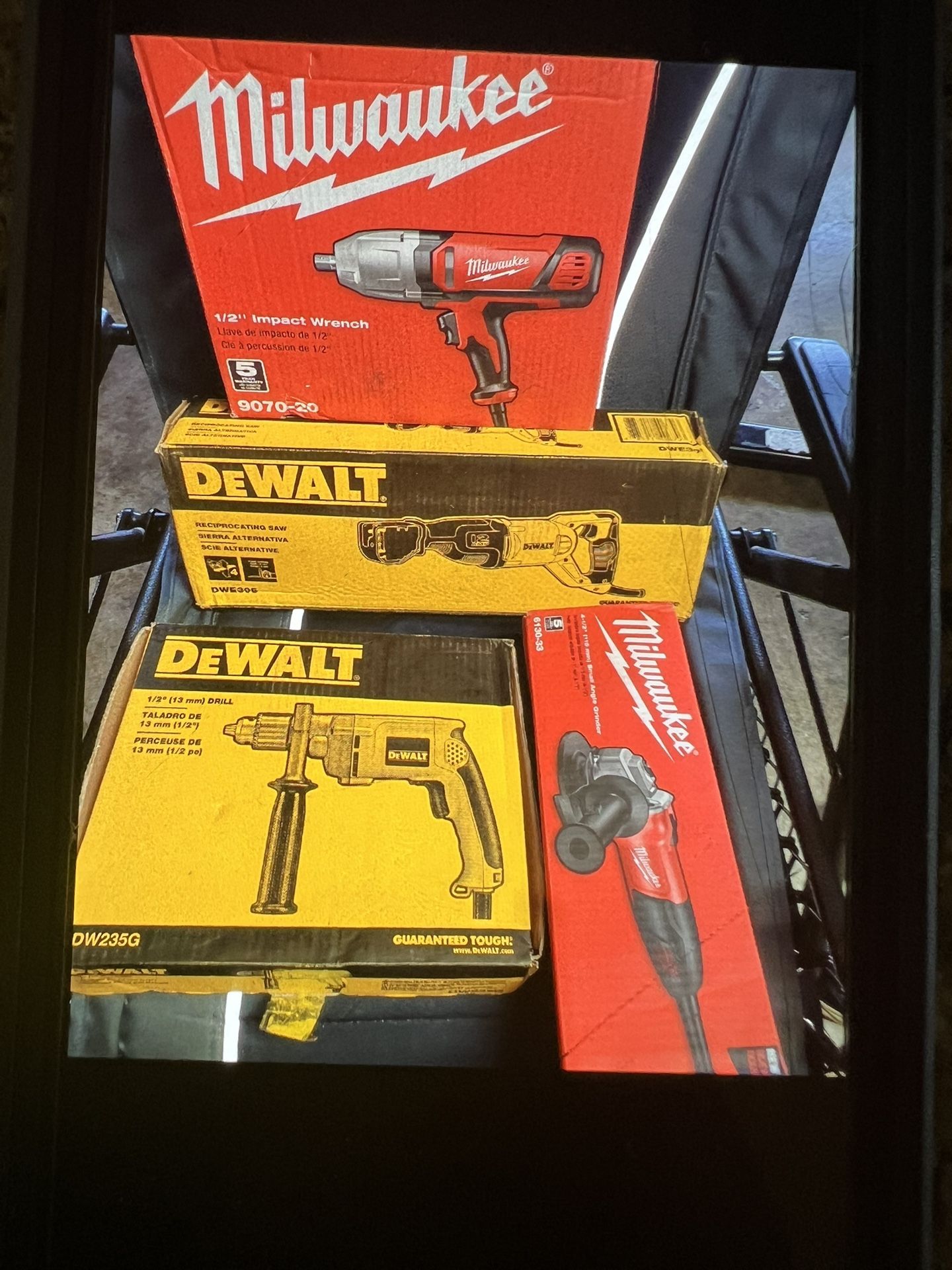 Dewalt And Milwaukee Tools All Brand New