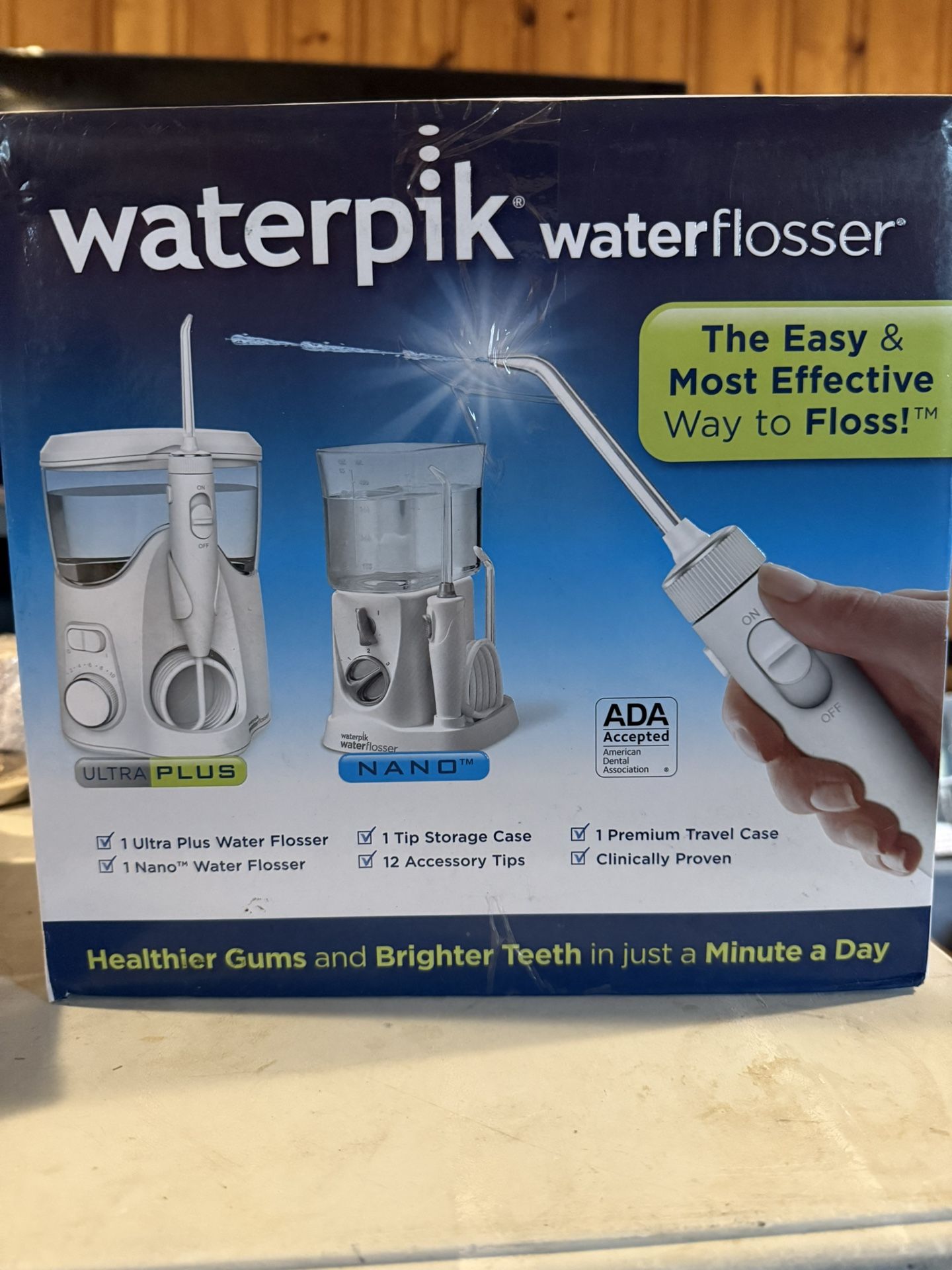 Waterpik Ultra Plus & Nano Water Flosser Combo Pack