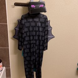 Minecraft Ender Dragon Kids Costume Small 4/6 10 Bucks