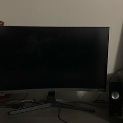 Curved Samsung Monitor 