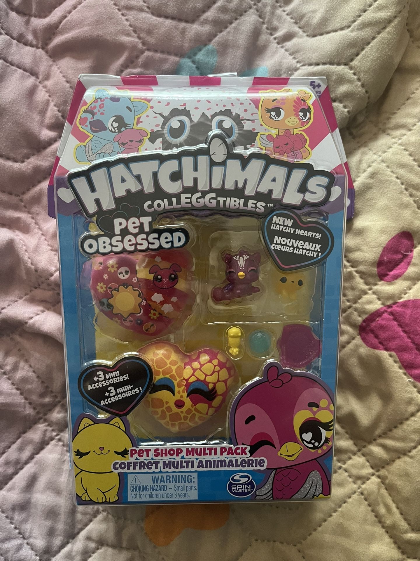 HATCHIMALS COLLEGGTIBLES- Pet Obsessed-Pet Shop Multi Pack New Hatchy Hearts