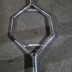 trap Deadlift Olympic Bar  n weights