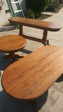 Antique table set