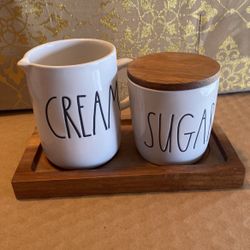 Rae Dunn Cream & Sugar 