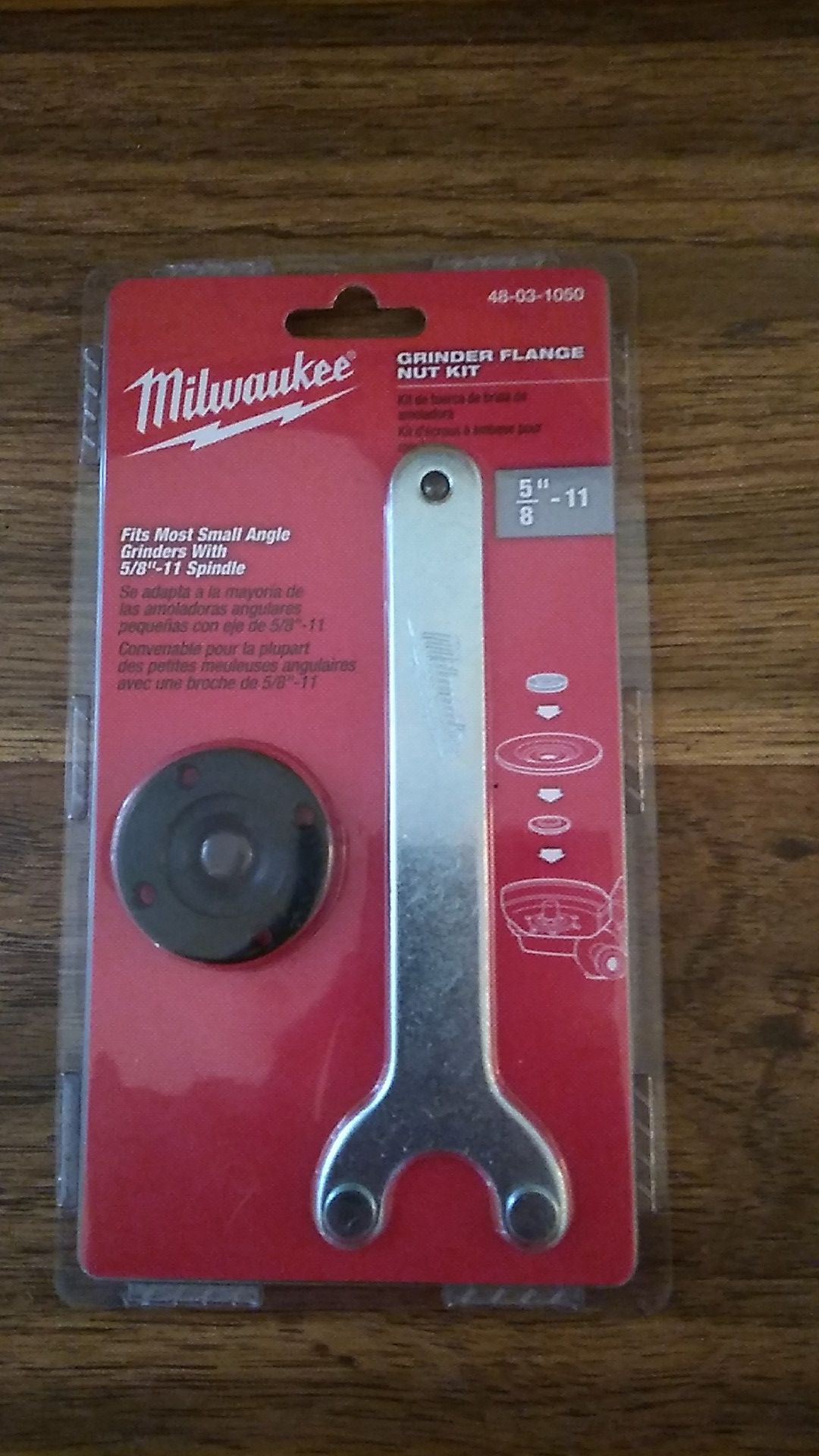 Milwaukee Spanner Wrench and Lock Nut Combination Kit