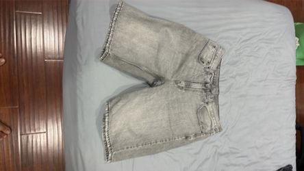Levi’s 469 Light gray/black wash waist 36